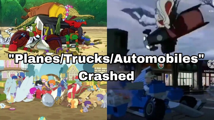 "Planes/Trucks/Automobiles" Crashed Compilation By EJA