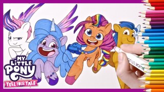 My Litte Pony Bahasa Indonesia  🦄 Warnai kuda poni Anda | film generasi baru