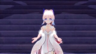 【原神/MMD】💗海祇岛的白龙💗