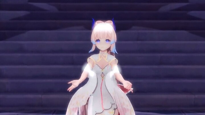 [Genshin Impact /MMD]💗The White Dragon of Umijima💗