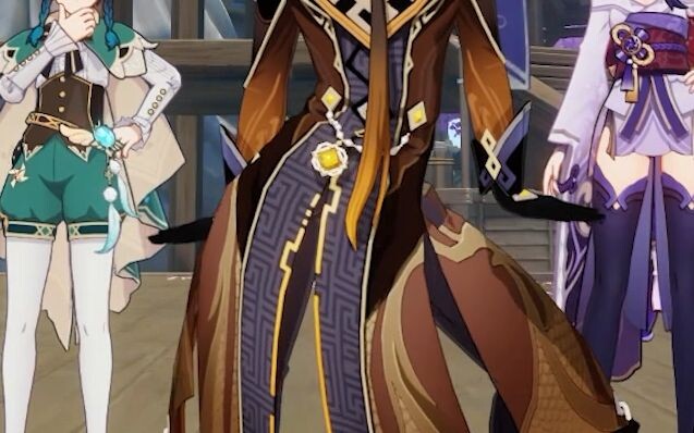 Someone said that I can't look directly at Zhongli shaking his PP, I have to clarify this