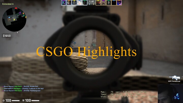 CSGO Highlights of Phaylali's Gameplay