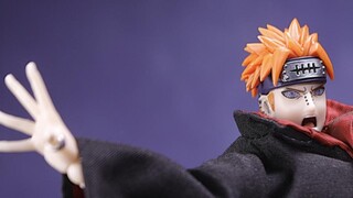 Bandai SHF Naruto Payne Tendao - Six Paths Bound Eye of Samsara - Unboxing and Playing [Wuang Wang's