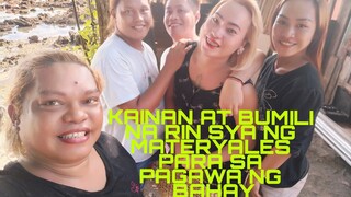 KAINAN AT ANSENG HOUSE BUMILI NA RIN SYA NG MATERYALES PARA SA PAGAWA NG BAHAY NILA