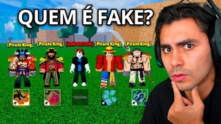 5 PIRATE KINGS VS 1 IMPOSTOR no Blox Fruits