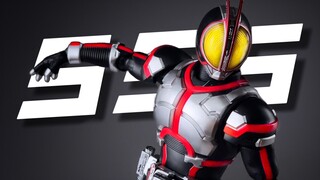 Kamen Rider 555 6 inci terbaik saat ini! shf real bone carving kamen rider faiz 555 unboxing trial