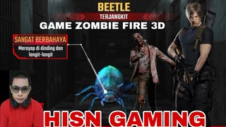game zombie fire 3D,  dapat zombie baru,  kumbang zombie