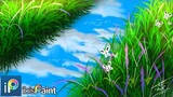 " Selokan " anime background | ibis paint x speed paint