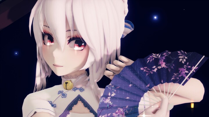 【MMD】花飘香，月光长，正成双。花月成双!