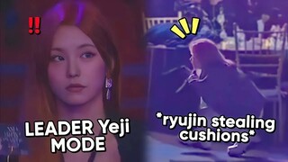 Itzy being chaotic at AAA 2023 ft. ryujin stealing cushions