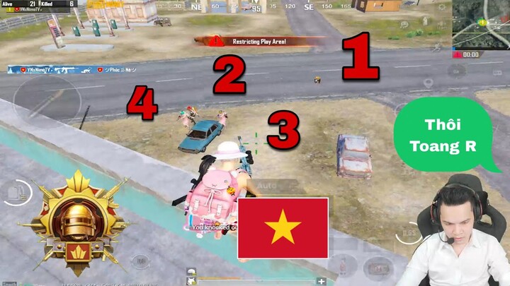 PUBG Mobile - Hướng Dẫn Cách Để Trở Thành 1 Cao Thủ Solo Squad Cân Mọi Bản Đồ | 1vs4 Cực Đẹp Mắt