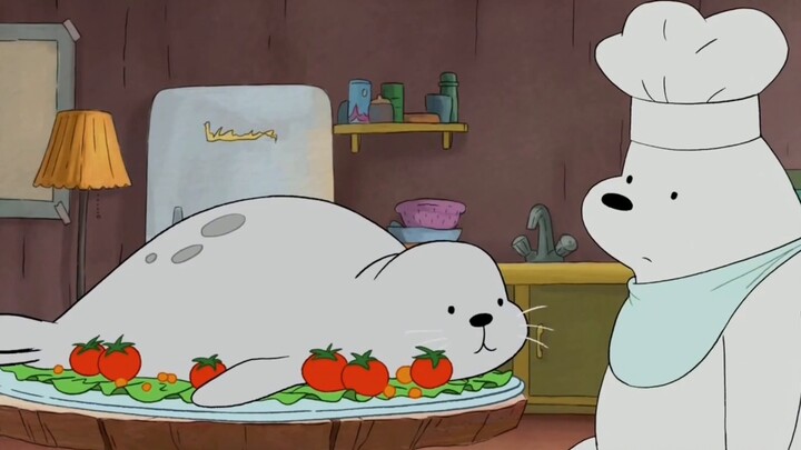 [We Bare Bears] Bữa tối hải cẩu của gấu trắng