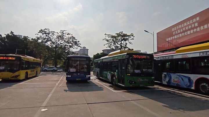 中国广州公交218路 杨桃公园（美林湖畔）至中国科学院广州化学研究所 2025.10.09 08：50去 10：32返