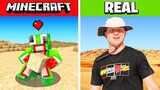 Minecraft, But I Survive In a REAL Desert