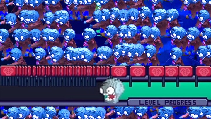 Plants vs. Zombies, but 100 zombie waves per second！！！！！！！！！