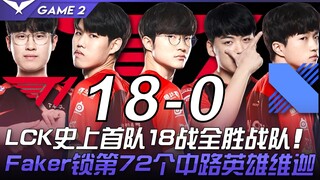 T1 vs. DRX: Momen Legendaris! Tim 18 Pertandingan Tak Terkalahkan Pertama dalam Sejarah LCK! Faker M
