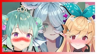 Finana and Pomu Made Weird Noises While Milking [Nijisanji EN Vtuber Clip]