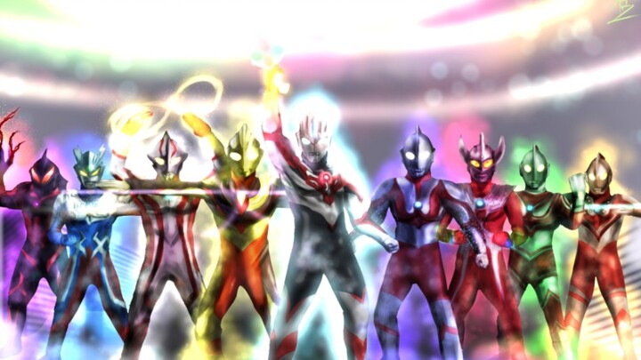 [1080P Ultra HD Reset/Ultraman Orb] Galaxy Migratory Bird·Red Kai·Ultraman Orb Full Form Transformat