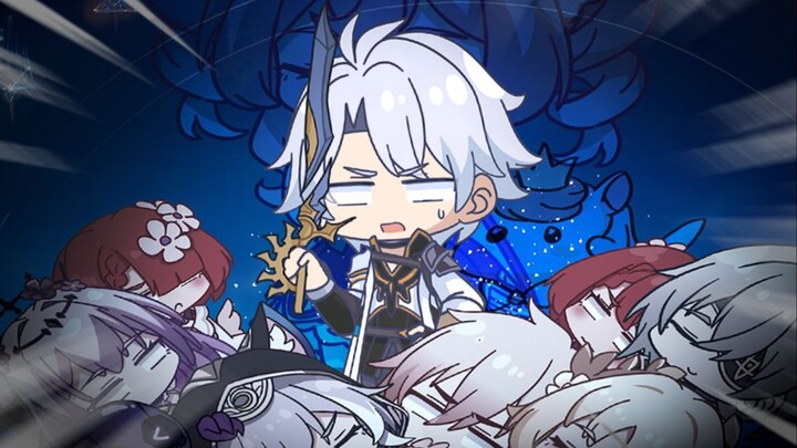 "كل واحد يذهب للعب في العالم السفلي ولا يأخذ معه شياوباي، أليس كذلك؟!! (مستاء)"