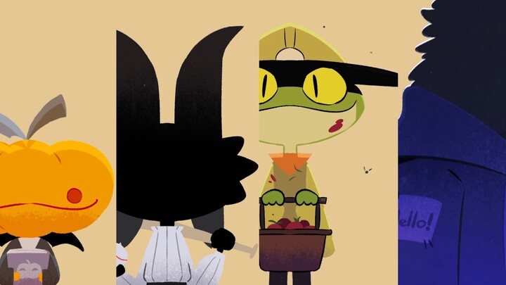 【猹鱼72h Animation Jam】Strange friends!