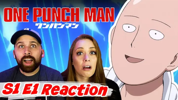 One Punch Man S1 E1 "The Strongest Man" Reaction & Review!