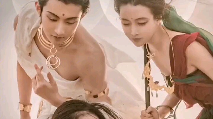 [Real Caicai] Behind the fairy-like photos, it turns out to be so embarrassing? #国风神话#敦黃風#国风#真实菜菜