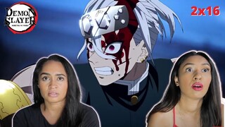 WHO WILL SURVIVE ?! Demon Slayer Kimetsu no Yaiba REACTION/REVIEW ep 16