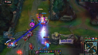 Yasuo Q flash R cực ngầu trong liên minh huyền thoại #game