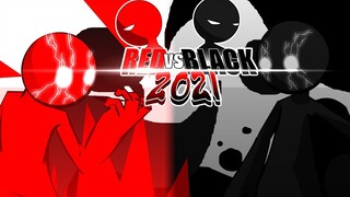 【火柴人】红vs黑2021︱Red vs Black 2021 (by Micromist)