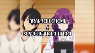 Araragi Koyomi x Senjougahara Hitagi