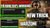 Warzone Mobile Fix FPS Graphics & Lag (NEW TRICK) Warzone Mobile Compiler Shaders & Data Center Fix