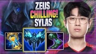 T1 ZEUS SYLAS VS GNAR, GẶP FAKER GUMAYUSI CHO ĂN HÀNH (LMHT)12.15