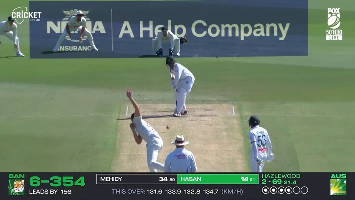 Australia v Bangladesh - First Test - Day Three Highlights