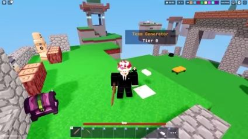 I Met A GOLD DIGGER in Roblox Bedwars..