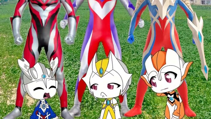 Ayah ultraman, hati-hati
