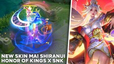 Pesona Wanita Mahal! New Skin Mai Shiranui - Honor of Kings x SNK