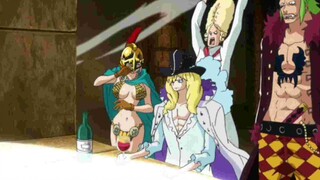 Collision of Don Chinjao and Luffy's Haki