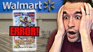 Opening ERROR Yugioh Packs From Walmart (EPIC)