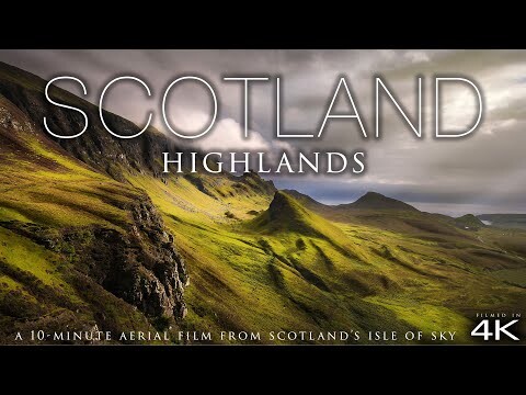 (4K) Scotland Highlands by Drone! + Chillout Music - Nature Relaxation™ Aerial Film - Isle of Sky