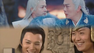 Who knows? These two old men with peach blossom eyes got the male and female lead script 20 years ag