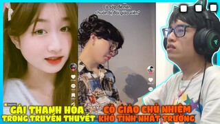 HỒNG PHƯỚC GÁI THANH HÓA NÈ VÀ KHI CÔ CHỦ NHIỆM KHÓ TÍNH NHẤT TRƯỜNG | HÙNG AKIRA XEM TIK TOK VN