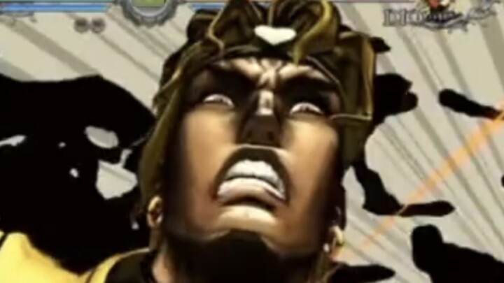 JOJO-style face attack