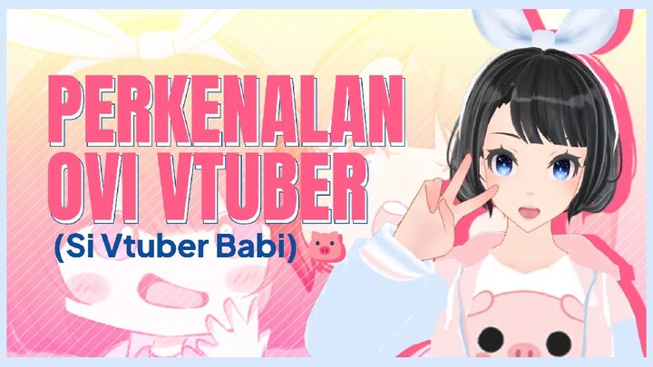 Udah Pernah Liat Vtuber BABI ? Kenalan Yuk ![Introduction VTUBER]