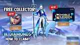 HOW TO GET 1K DIAMONDS AND COLLECTOR SKIN SILVANA! NEW! LEGIT WAY! | MOBILE LEGENDS 2022