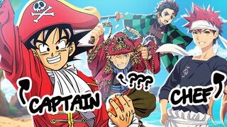 Can We Make A One Piece Pirate Crew With Other Anime Characters?