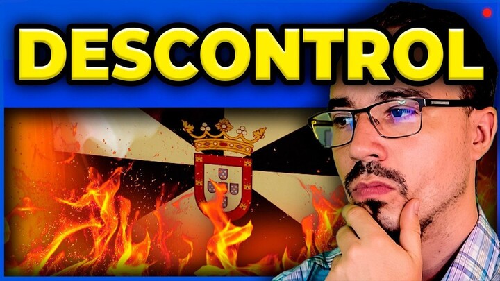 CAOS en CEUTA; FUEGO, GOLPES y NADIE al MANDO
