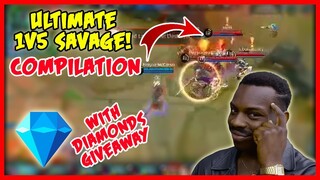 Mobile Legends 1v5 Savage na Malupet! with Diamonds Giveaway - MLBB