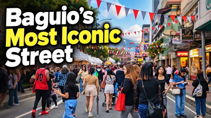 Baguio’s Most Iconic Street 🇵🇭 | Session Road Walking Tour