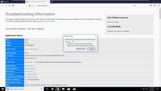 Reset Firefox to Default Settings