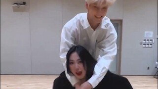 This is the most explicit thing Choi Soo Bin has done with the opposite sex since his debut.